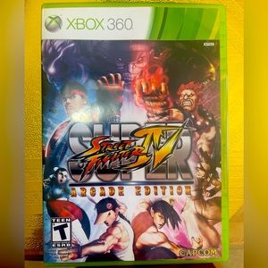 Xbox 360 -  "Super Street Fighter IV (4)"